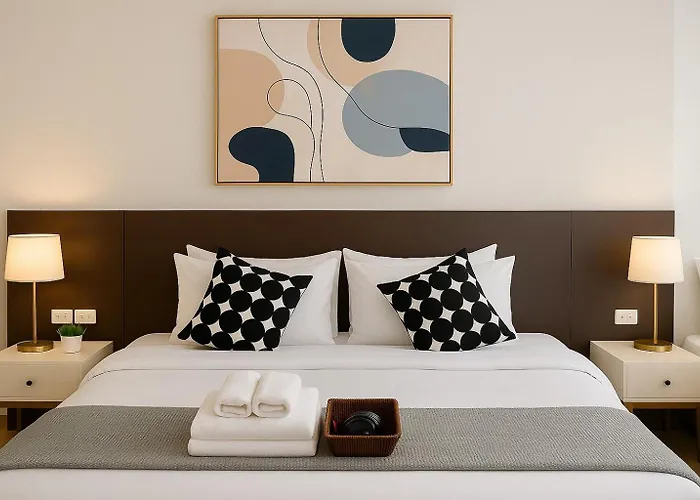 公寓 Spacious 2 King Beds, Balcony With View, Near Nana Bts